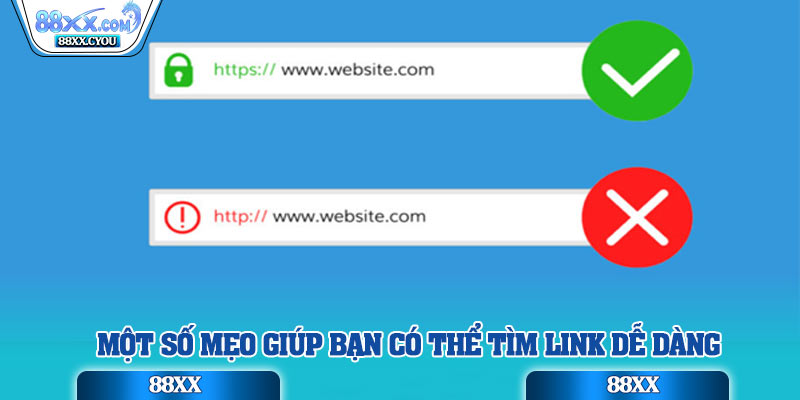 Một số mẹo giúp bạn có thể tìm link dễ dàng